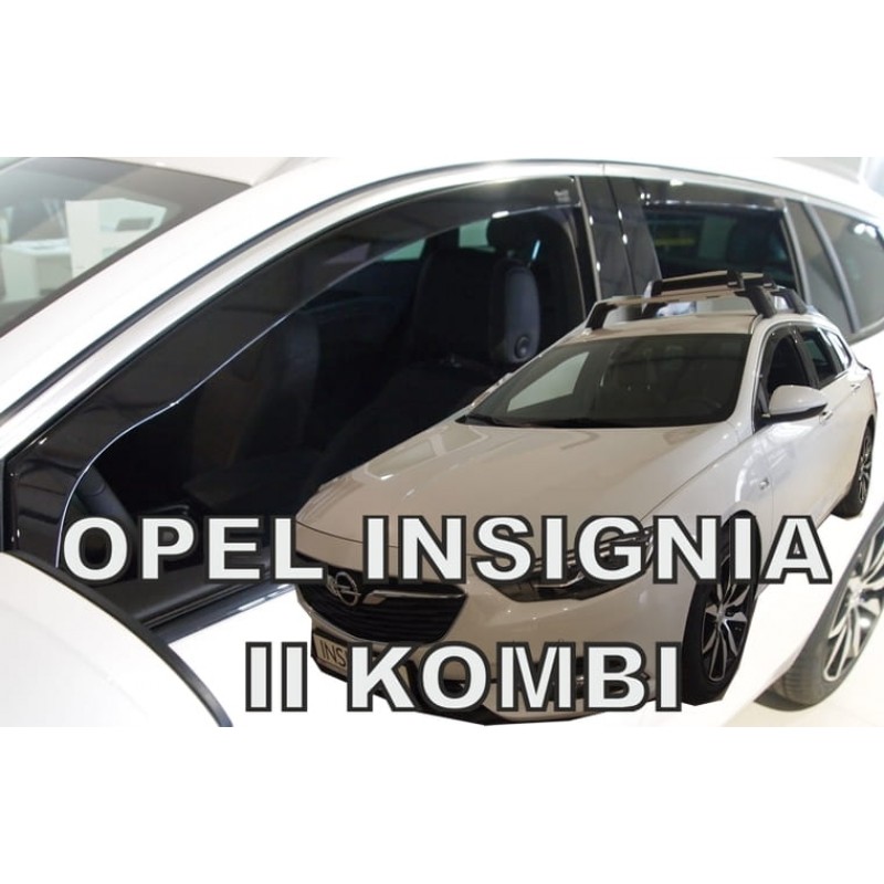 ΑΝΕΜΟΘΡΑΥΣΤΕΣ ΓΙΑ OPEL INSIGNIA II 5D COMBI 2017+ ΣΕΤ ΑΥΤΟΚΙΝΗΤΟΥ ΑΠΟ ΕΥΚΑΜΠΤΟ ΦΙΜΕ ΠΛΑΣΤΙΚΟ HEKO - 4 ΤΕΜ.