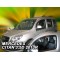 ΑΝΕΜΟΘΡΑΥΣΤΕΣ ΓΙΑ MERCEDES W415 CITAN 3/5D 2012+ ΖΕΥΓΑΡΙ ΑΠΟ ΕΥΚΑΜΠΤΟ ΦΙΜΕ ΠΛΑΣΤΙΚΟ HEKO - 2 ΤΕΜ.