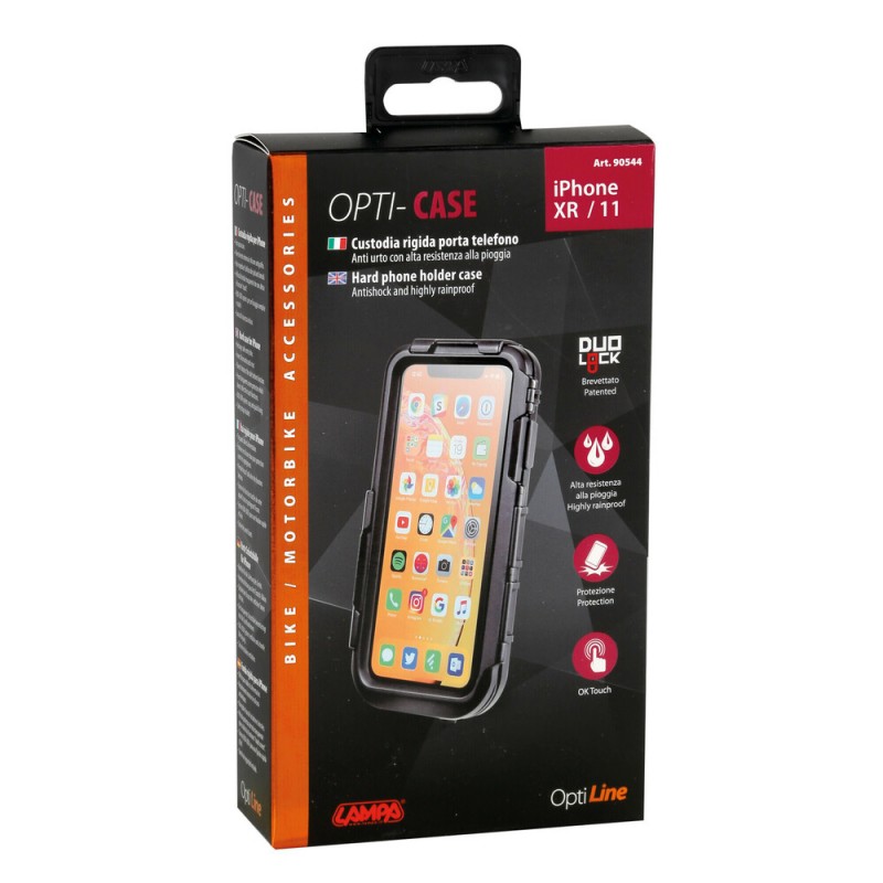 ΘΗΚΗ ΤΗΛΕΦΩΝΟΥ ΓΙΑ iPHONE XR/11 ΜΟΤΟ OPTI CASE HARD CASE OPTI LINE (ΧΩΡΙΣ ΒΑΣΗ)