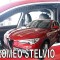 ΑΝΕΜΟΘΡΑΥΣΤΕΣ ΓΙΑ ALFA ROMEO STELVIO 5D 2017- ΖΕΥΓΑΡΙ ΑΠΟ ΕΥΚΑΜΠΤΟ ΦΙΜΕ ΠΛΑΣΤΙΚΟ HEKO - 2 ΤΕΜ.