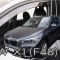 ΑΝΕΜΟΘΡΑΥΣΤΕΣ ΓΙΑ BMW X1 F48 5D 2015-2021 ΖΕΥΓΑΡΙ ΑΠΟ ΕΥΚΑΜΠΤΟ ΦΙΜΕ ΠΛΑΣΤΙΚΟ HEKO - 2 ΤΕΜ.