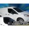 ΑΝΕΜΟΘΡΑΥΣΤΕΣ ΓΙΑ FORD TRANSIT CONNECT / TOURNEO 2 2D/5D 2014+ ΖΕΥΓΑΡΙ VAN ΑΠΟ ΕΥΚΑΜΠΤΟ ΦΙΜΕ ΠΛΑΣΤΙΚΟ HEKO - 2 ΤΕΜ.