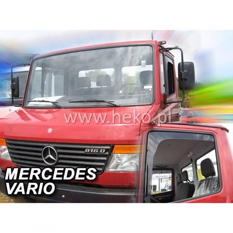 ΑΝΕΜΟΘΡΑΥΣΤΕΣ ΓΙΑ MERCEDES VARIO W670 2D / 814 ΖΕΥΓΑΡΙ ΑΠΟ ΕΥΚΑΜΠΤΟ ΦΙΜΕ ΠΛΑΣΤΙΚΟ HEKO - 2 ΤΕΜ.