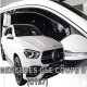 MERCEDES GLE COUPE C167 5D 2019+ - ΖΕΥΓΡΙ ΖΕΥΓΑΡΙ ΑΝΕΜΟΘΡΑΥΣΤΕΣ ΑΠΟ ΕΥΚΑΜΠΤΟ ΦΙΜΕ ΠΛΑΣΤΙΚΟ HEKO - 2 ΤΕΜ.