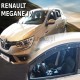 RENAULT MEGANE 5D 2016+ / MEGANE IV HTB / GRANDTOUR SEDAN 4D/5D 2016+ ΖΕΥΓΑΡΙ ΑΝΕΜΟΘΡΑΥΣΤΕΣ ΑΠΟ ΕΥΚΑΜΠΤΟ ΦΙΜΕ ΠΛΑΣΤΙΚΟ HEKO - 2 ΤΕΜ.