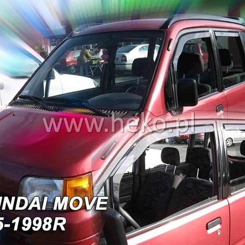 ΑΝΕΜΟΘΡΑΥΣΤΕΣ ΓΙΑ DAIHATSU MOVE 5D 1995-1998 ΖΕΥΓΑΡΙ ΑΠΟ ΕΥΚΑΜΠΤΟ ΦΙΜΕ ΠΛΑΣΤΙΚΟ HEKO - 2 ΤΕΜ.