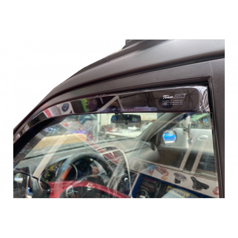 SUZUKI GRAND VITARA 3D 2005+ ΖΕΥΓΑΡΙ ΑΝΕΜΟΘΡΑΥΣΤΕΣ ΑΠΟ ΕΥΚΑΜΠΤΟ ΦΙΜΕ ΠΛΑΣΤΙΚΟ HEKO - 2 ΤΕΜ.