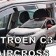 CITROEN C3 AIRCROSS 5D 2017+ ΖΕΥΓΑΡΙ ΑΝΕΜΟΘΡΑΥΣΤΕΣ ΑΠΟ ΕΥΚΑΜΠΤΟ ΦΙΜΕ ΠΛΑΣΤΙΚΟ HEKO - 2 ΤΕΜ.