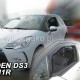 CITROEN DS3 3D 2010+ ΖΕΥΓΑΡΙ ΑΝΕΜΟΘΡΑΥΣΤΕΣ ΑΠΟ ΕΥΚΑΜΠΤΟ ΦΙΜΕ ΠΛΑΣΤΙΚΟ HEKO - 2 ΤΕΜ.