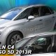 CITROEN C4 PICASSO / GRAND MK2 5D 2013+ ΖΕΥΓΑΡΙ ΑΝΕΜΟΘΡΑΥΣΤΕΣ ΑΠΟ ΕΥΚΑΜΠΤΟ ΦΙΜΕ ΠΛΑΣΤΙΚΟ HEKO - 2 ΤΕΜ.