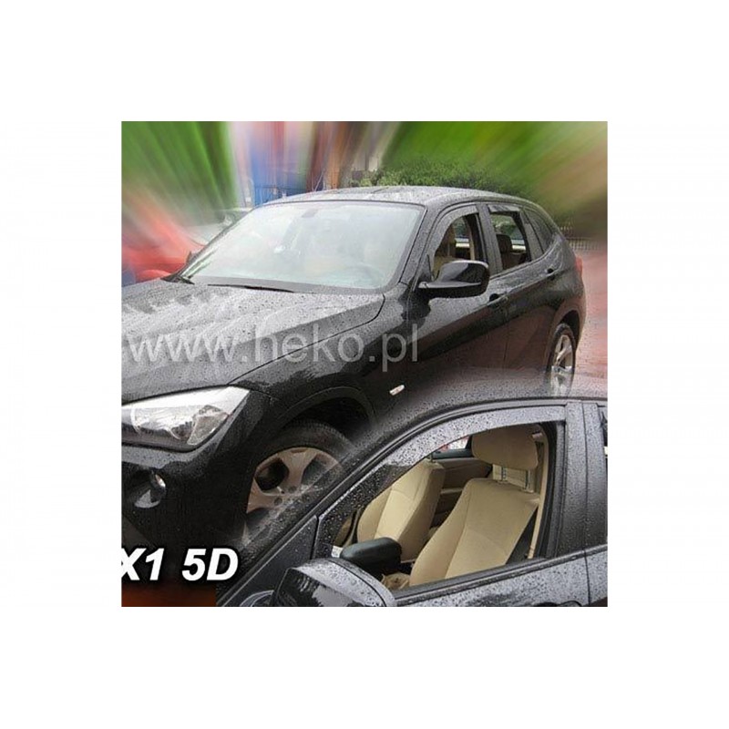 ΑΝΕΜΟΘΡΑΥΣΤΕΣ ΓΙΑ BMW X1 E84 5D 2009-2016 ΖΕΥΓΑΡΙ ΑΠΟ ΕΥΚΑΜΠΤΟ ΦΙΜΕ ΠΛΑΣΤΙΚΟ HEKO - 2 ΤΕΜ.