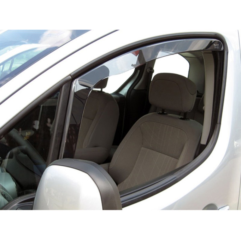 ΑΝΕΜΟΘΡΑΥΣΤΕΣ ΓΙΑ VW SHARAN 5D 2010+/ SEAT ALHAMBRA 5D 2010+ ΖΕΥΓΑΡΙ ΑΠΟ ΕΥΚΑΜΠΤΟ ΦΙΜΕ ΠΛΑΣΤΙΚΟ HEKO - 2 ΤΕΜ.