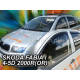 SKODA FABIA 4D/5D 2000+ ΖΕΥΓΑΡΙ ΑΝΕΜΟΘΡΑΥΣΤΕΣ ΑΠΟ ΕΥΚΑΜΠΤΟ ΦΙΜΕ ΠΛΑΣΤΙΚΟ HEKO - 2 ΤΕΜ.