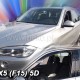 BMW X5 F15 5D 2013+ ΖΕΥΓΑΡΙ ΑΝΕΜΟΘΡΑΥΣΤΕΣ ΑΠΟ ΕΥΚΑΜΠΤΟ ΦΙΜΕ ΠΛΑΣΤΙΚΟ HEKO - 2 ΤΕΜ.