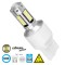 GloboStar® 81148 Λάμπα Αυτοκίνητου T20 - 7443 - W21/5W 3rd Generation Can-Bus Extreme Series LED 30 SMD 4014 6W 900lm 360° DC 12V IP20 Ψυχρό Λευκό 6000K